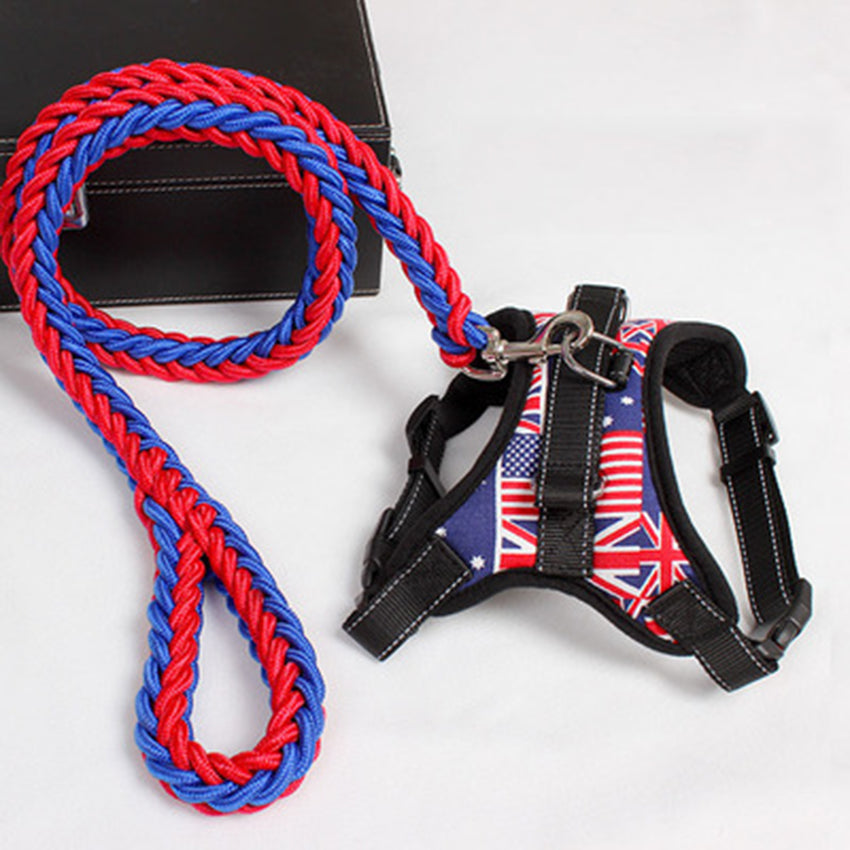 Dog leash dog leash chest strap
