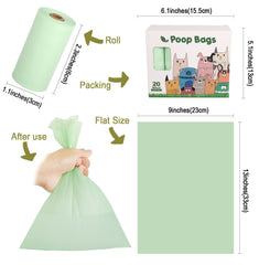 Biodegradable Compost Poop Picking Bag Dog Poop Bag Pet Supplies