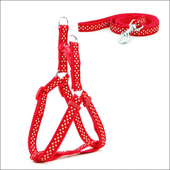 Factory Direct Spot Pet Leashes Polka Dot Pet Chest Straps, Dog Leashes, Small And Medium-Sized Dogs