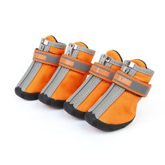Spring And Autumn New Pet Shoes Dog Shoes Small, Medium And Large Outdoor Mountaineering Dog Shoes Wear Resistant And Waterproof Shoes