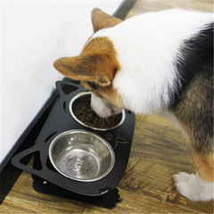 Anti-falling Cat Dog Feeding Water Bowl