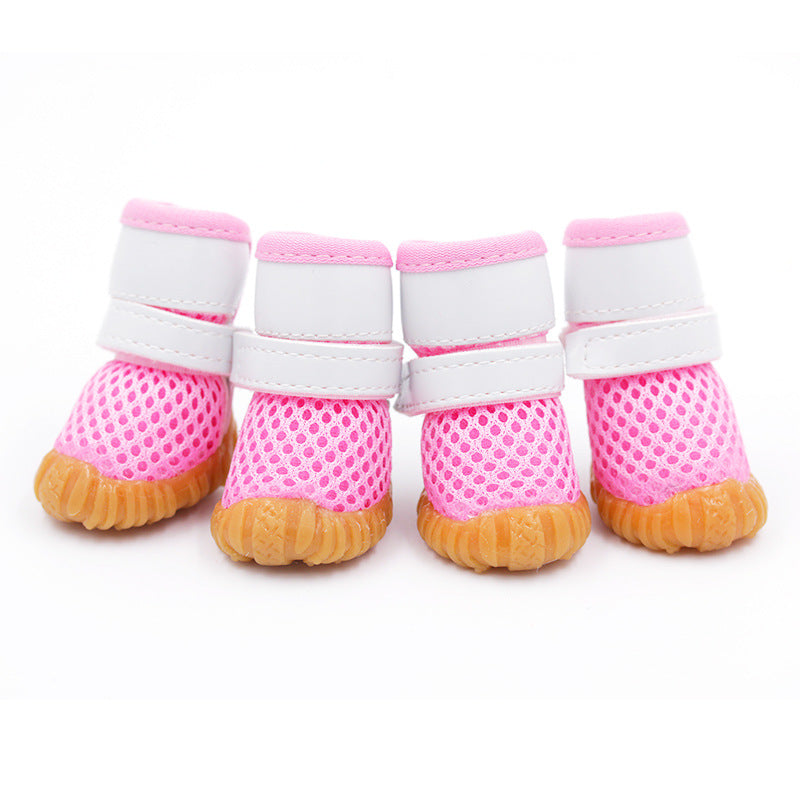 Pet Dog Breathable Sports Mesh Shoes