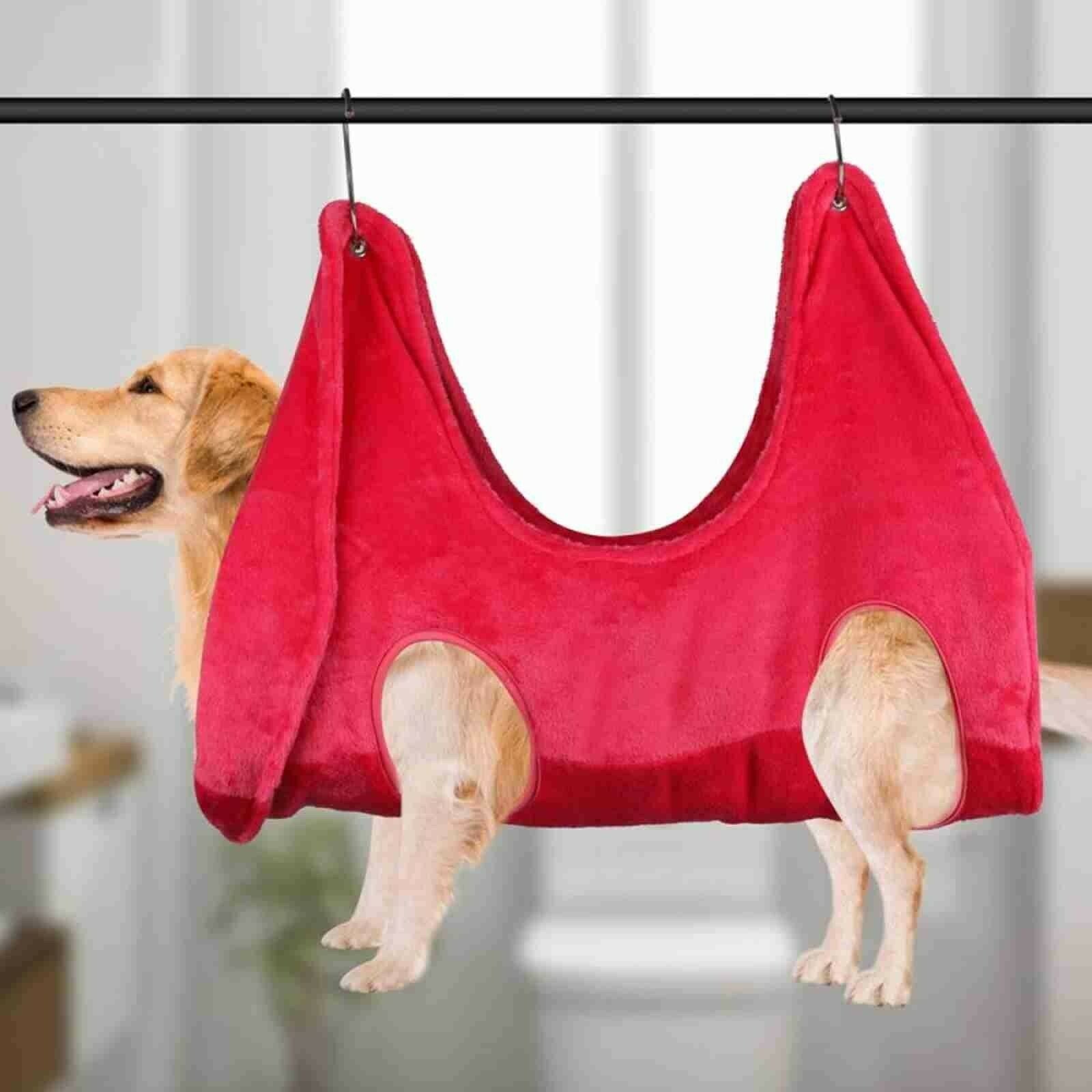 Dog Grooming Hammock, Nail Trimming Helper, Dog Grooming Harness Multifunctional Restraints, For Small Medium Large Dogs And Cats Bathing, Washing, Grooming, And Trimming Nails