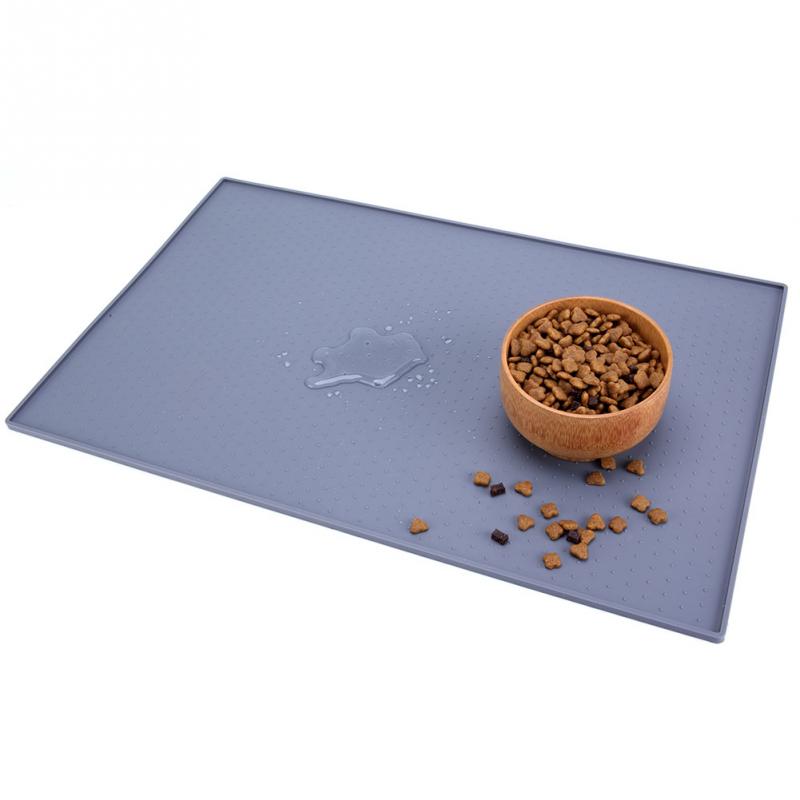 Dog food mat