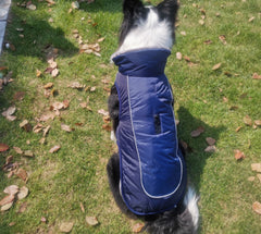 Thickened dog padded coat reflective dog clothing