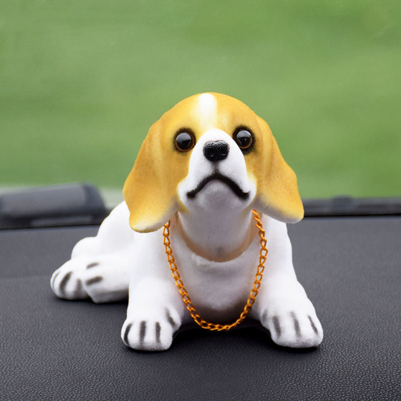 Cute Shake Head Doll Cute Pet Dog Car Accessories