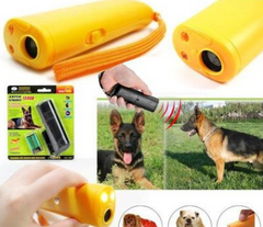 3-in-1 Anti Barking Dog Training Device Ultrasonic Dog Training Repeller  LED Flashlight