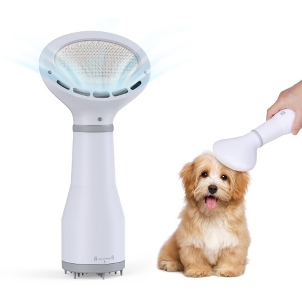 Dadypet Pet Dog Hair Dryer Grooming Dryer Slicker Brush