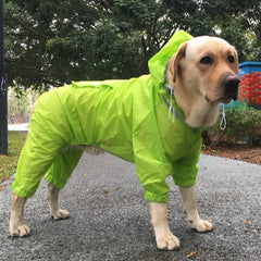 Dog Raincoat Border Shepherd Dog Clothing Waterproof