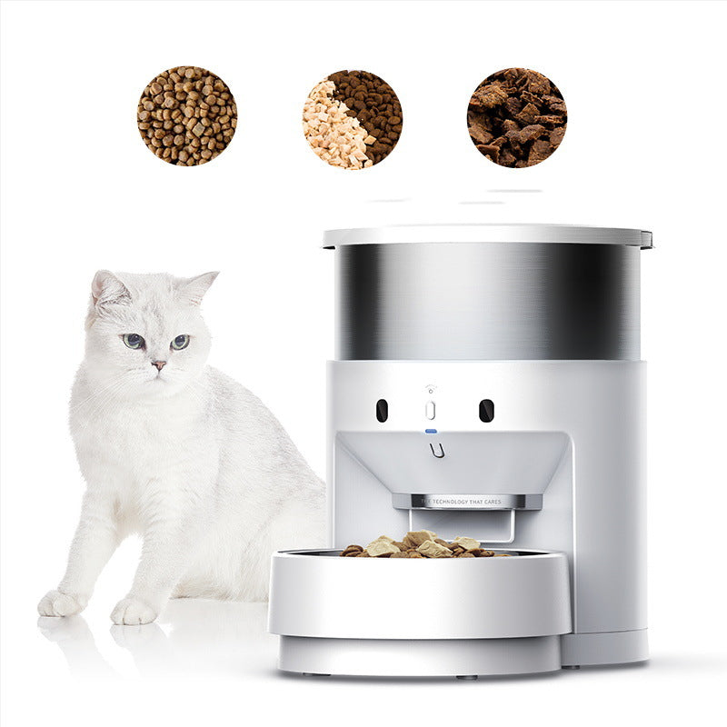 Smart Planetary Feeder Cats And Dogs Feeding Machine Pets Automatic Timing Feeding Large Feeding